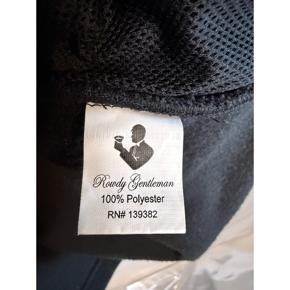 Rowdy Gentleman Black Label Fleece Vest Jacket. Looks New. Warm Medium - Picture 6 of 12